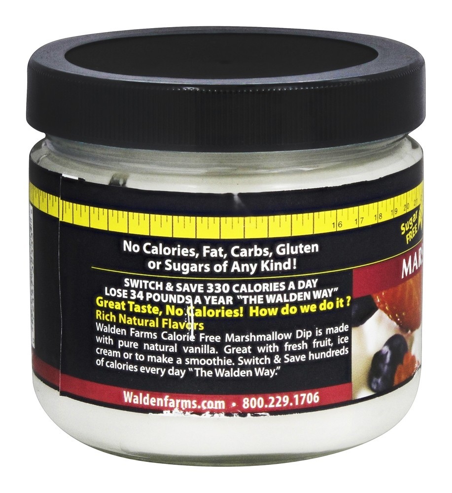 Comprar Calorie Free Marshmallow Dip Original - 12 oz. Walden Farms - Imagem 3