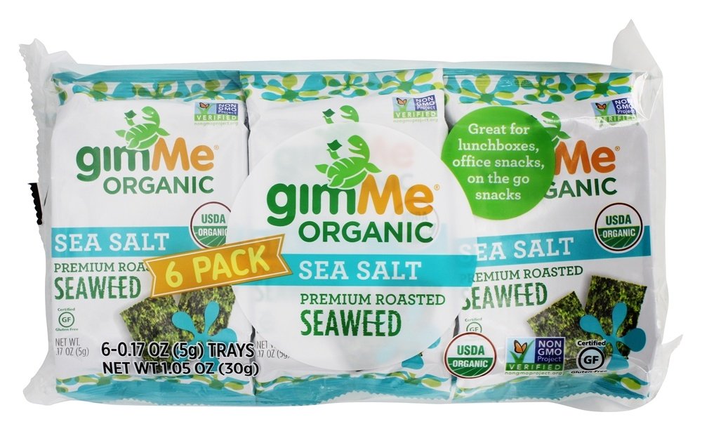 Comprar Salgados de algas marinhas assadas - 6 Pacote (s) GimMe