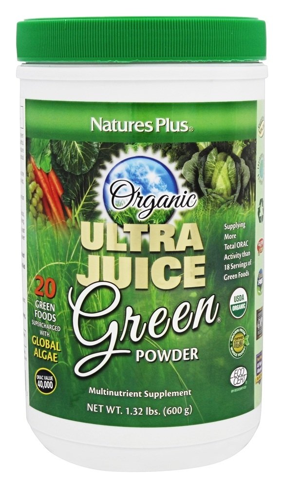 Comprar Ultra Suco Verde Orgânico em Pó - 1.32 lbs. Natures Plus