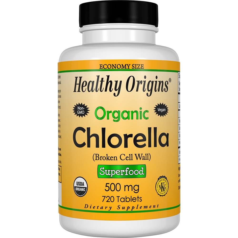 Comprar Orgânico Chlorella Superfoo 500 mg. - 720 Tablets Healthy Origins