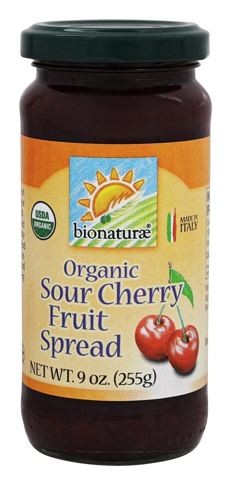 Comprar Frutas orgânicas espalhar cereja ácida - 9 oz. Bionaturae