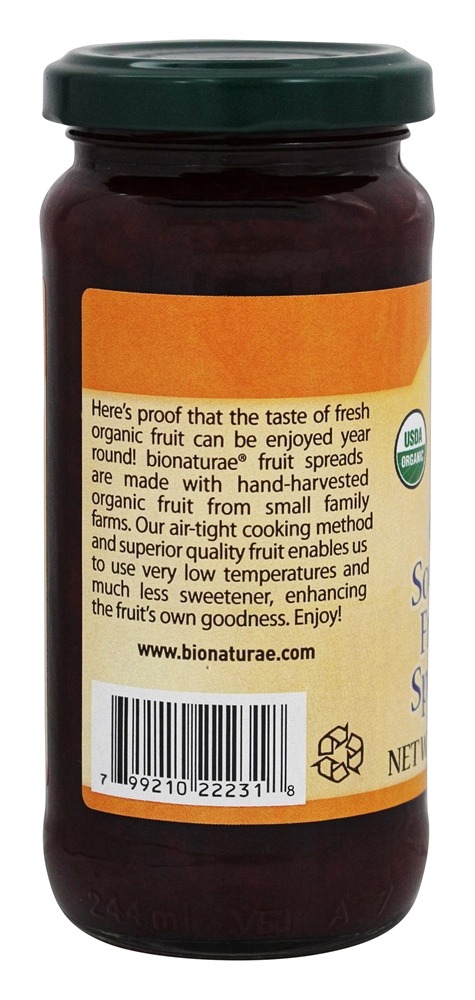 Comprar Frutas orgânicas espalhar cereja ácida - 9 oz. Bionaturae - Imagem 3
