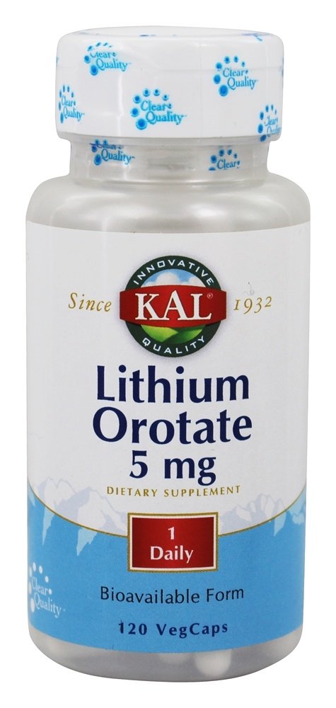 Comprar Orotato de Lítio 5 mg. - 120 Cápsula (s) vegetal (s) Kal
