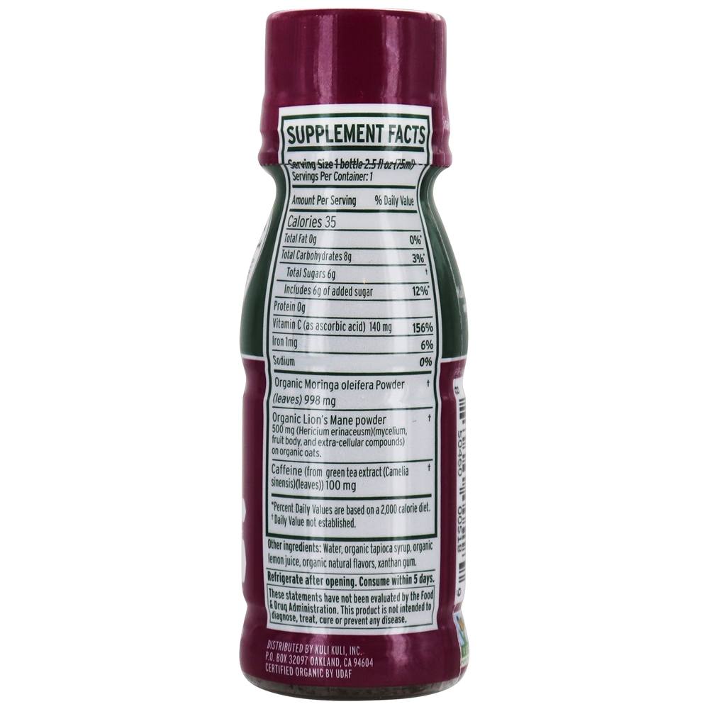 Comprar Foco de Juba de Moringa e Leão Atirou em Açaí de Framboesa - 2.5 fl. oz. Kuli Kuli - Imagem 2