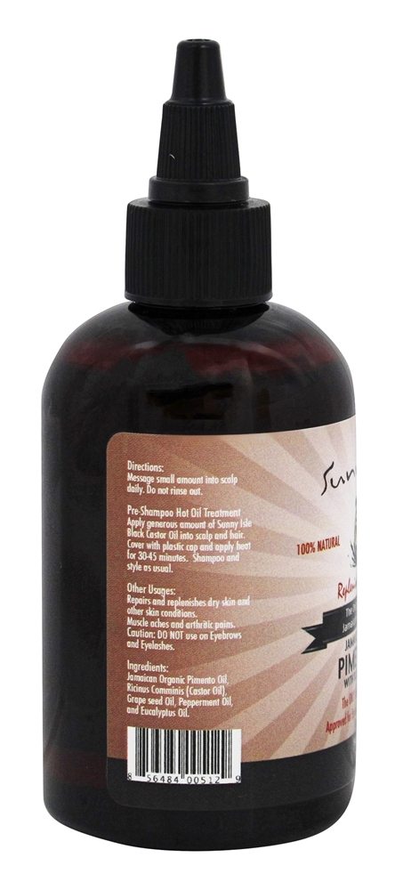 Comprar Óleo de mamona preto jamaicano - 4 fl. oz. Sunny Isle - Imagem 2
