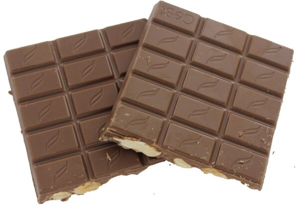 Comprar Caixa de barras de chocolate ao leite 37 % de cacau com amêndoas - 10 Barras Green & Black's Organic - Imagem 5