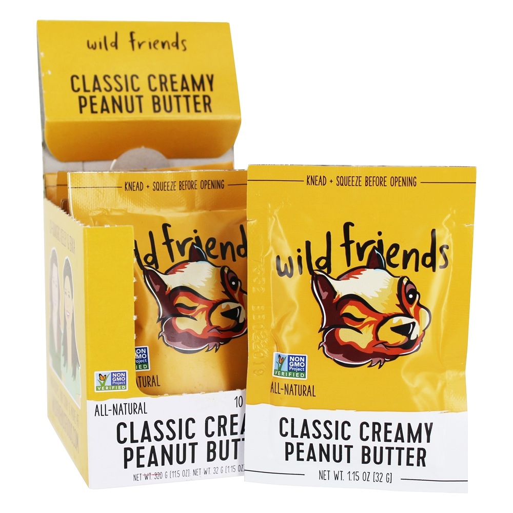 Comprar Pasta de Amendoim Cremosa Clássica - 1.15 oz. Wild Friends