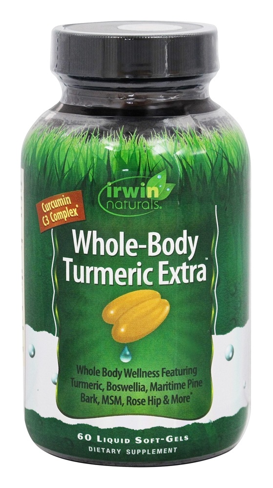 Comprar Whole-Body Turmeric Extra - 60 Softgels líquidos Irwin Naturals