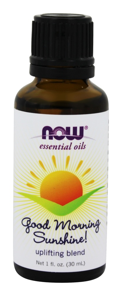 Comprar Edificante Essencial óleo Misturar Bom Manhã Luz do sol - 1 fl. oz. NOW Foods