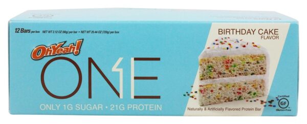 Comprar Bolo de aniversário de uma barra de proteína - 12 Bares Anteriormente OhYeah! Uma barra ISS Research - Imagem 6