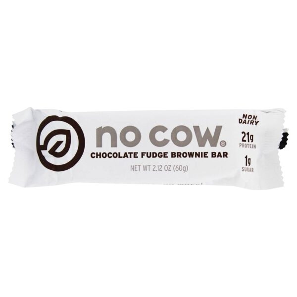 Comprar Caixa de Barras de Proteínas Fudge Brownie de Chocolate - 12 Barras No Cow - Imagem 4