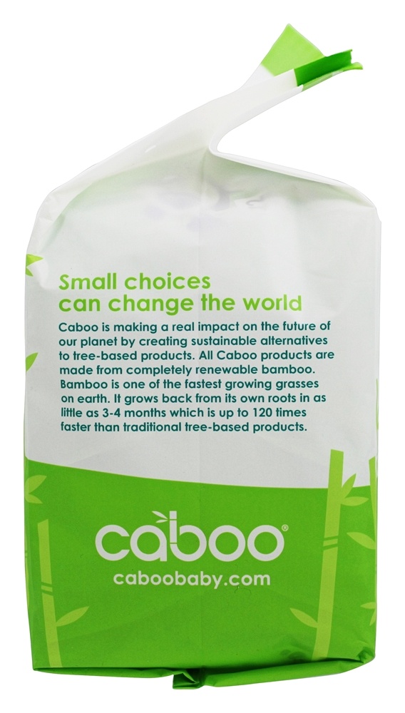 Comprar Pacote de valor de toalhetes de bebê de bambu - 216 Limpe (s) Caboo - Imagem 4