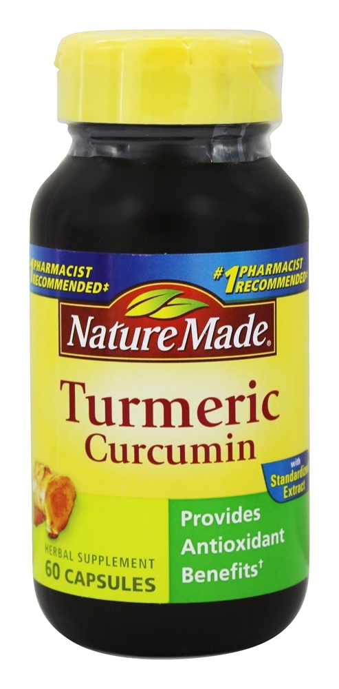 Comprar Curcumina de cúrcuma - Cápsulas 60 Nature Made