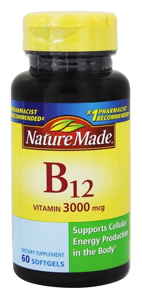 Comprar Vitamina B12 3000 mcg. - 60 Softgels Nature Made