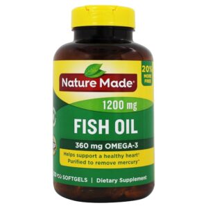 Comprar Óleo de Peixe 1200 mg. - 120 Softgels Nature Made