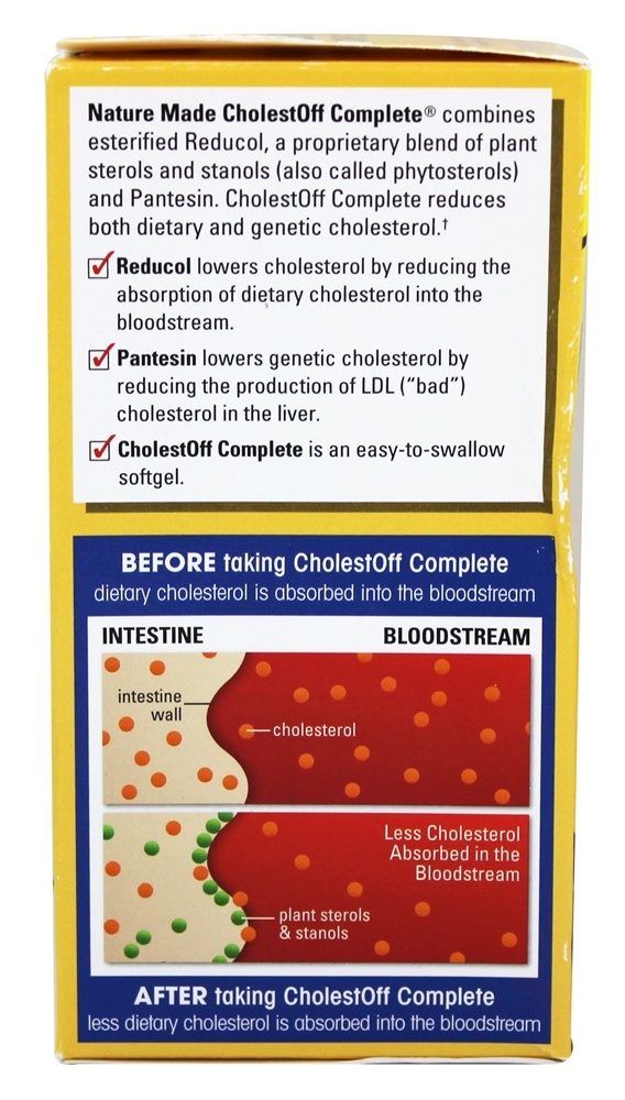 Comprar CholestOff Complete - 120 Softgels Nature Made - Imagem 4