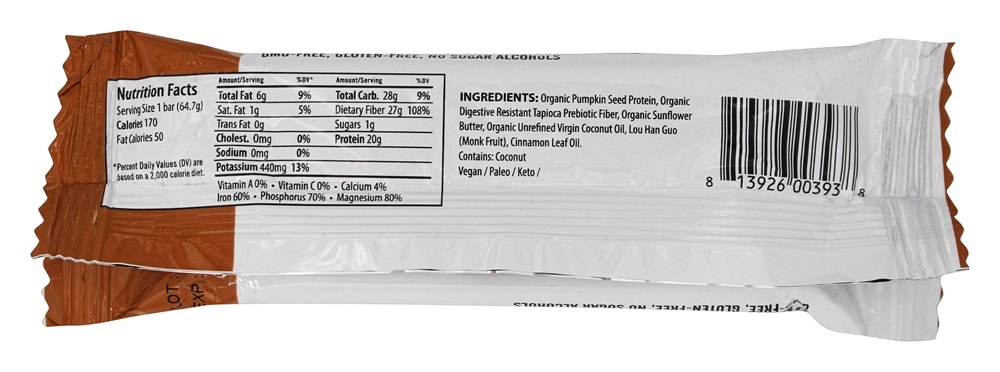 Comprar Cookie de Proteína Pegan Cookie de Cookie Gengibre - 2.28 oz. Julian Bakery - Imagem 2