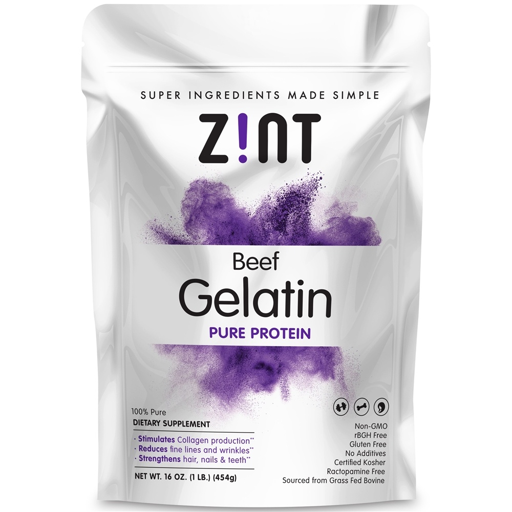 Comprar Gelatina de Carne Pure Protein - 16 oz. Zint