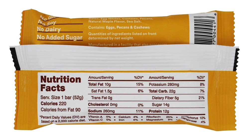 Comprar Sal do mar do bordo da proteína - 1.83 oz. RXBAR - Imagem 2