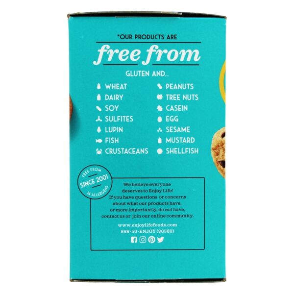 Comprar Mini biscoitos de chocolate crocantes e sem alergia sem glúten - 6 Pacote (s) Enjoy Life Foods - Imagem 5