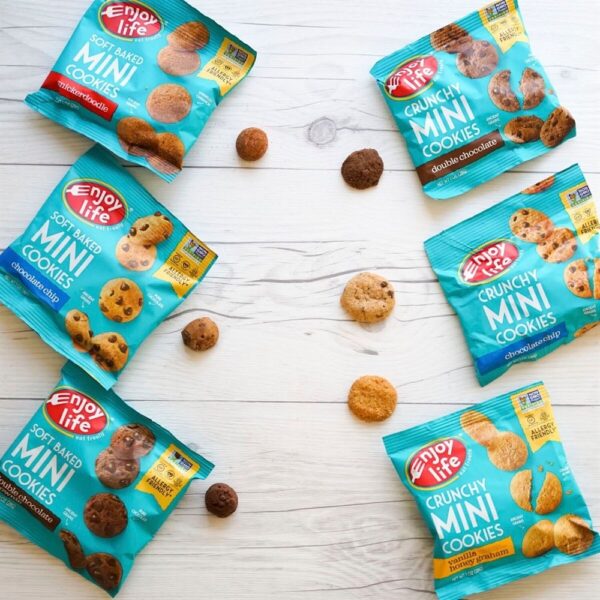 Comprar Mini biscoitos de chocolate crocantes e sem alergia sem glúten - 6 Pacote (s) Enjoy Life Foods - Imagem 7