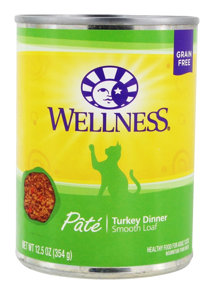 Comprar Grão Livre Alisar Pão Cabeça Gato Comida Peru Jantar - 12.5 oz. Wellness Pet
