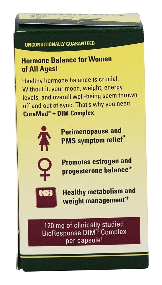 Comprar CuraMed + Complexo DIM Para Estrogênio Balanceado - Cápsulas 30 EuroPharma - Imagem 3