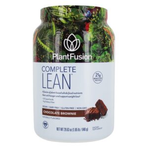 Comprar Completa Proteína Vegetal Lean Chocolate Brownie - 1.85 lb. PlantFusion