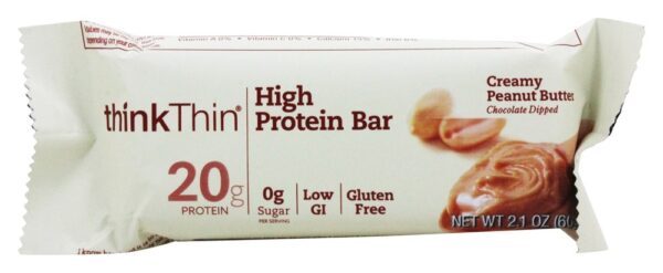 Comprar thinkthin Proteína Barras Caixa Cremoso Amendoim Manteiga - 10 Barras Think Products - Imagem 4