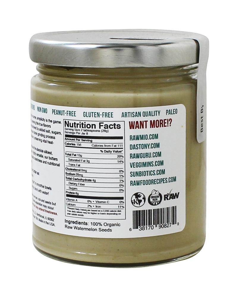 Comprar Manteiga de Sementes de Melancia Crua Orgânica - 8 oz. Dastony - Imagem 3