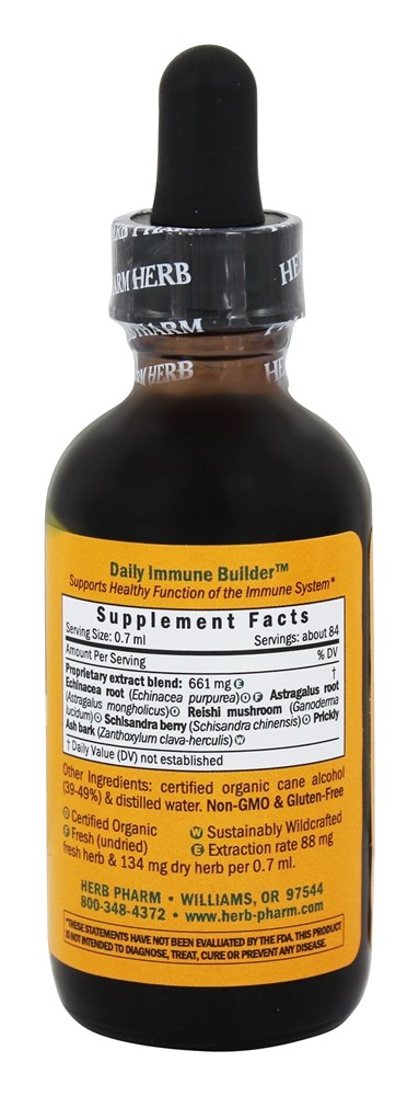 Comprar Suporte Imunológico para Construtor Imunológico Diário - 2 fl. oz. Herb Pharm - Imagem 2