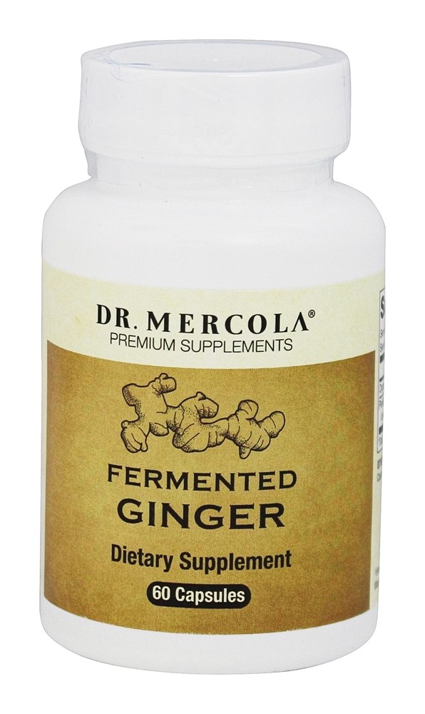 Comprar Gengibre Fermentado - Cápsulas 60 Dr. Mercola