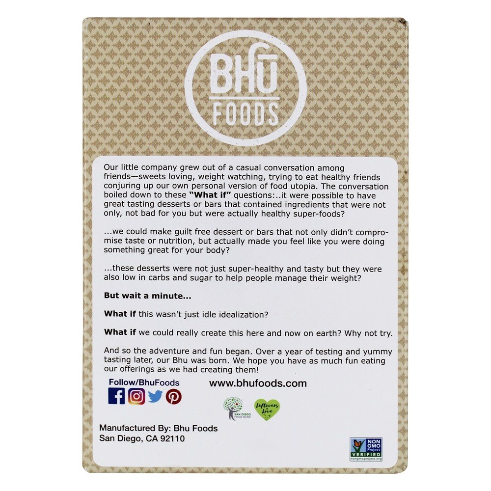 Comprar Proteína Vegan Ervilha Chip De Chocolate Superalimento + Massa De Biscoito - 12 Barras Bhu Fit - Imagem 3