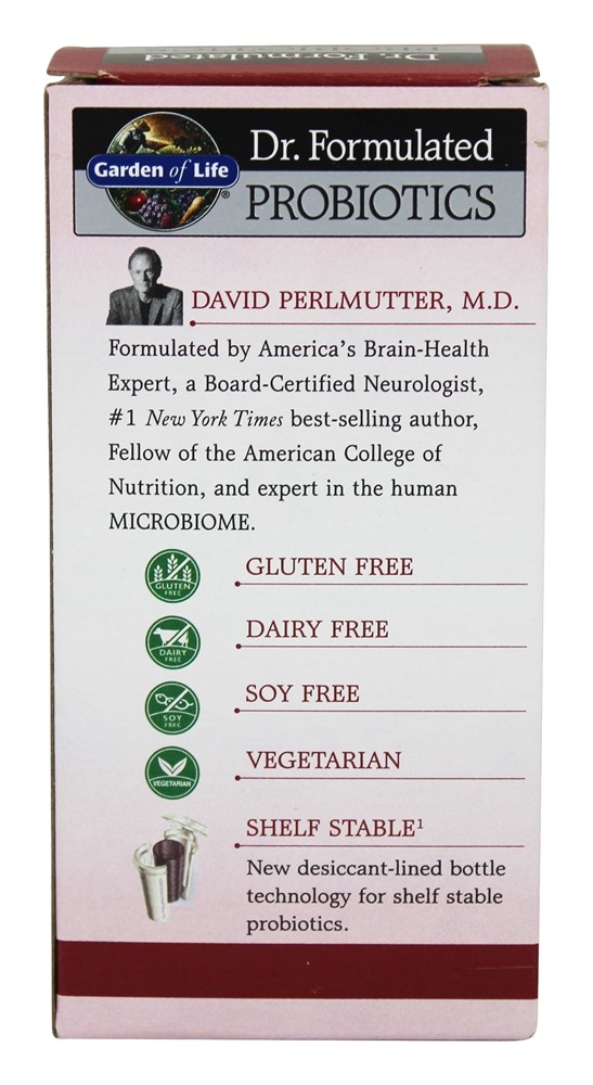 Comprar Dr. Formulated Probiotics Trato Urinário + Sem Refrigeração 50 Bilhões de UFC - Cápsulas vegetarianas 60 Garden of Life - Imagem 3