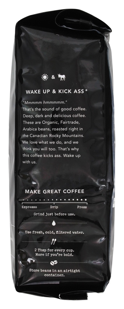 Comprar Orgânico Fairtrade Inteiro Feijão Café Chutar Bunda Escuro Assado - 10 oz. Kicking Horse Coffee - Imagem 3