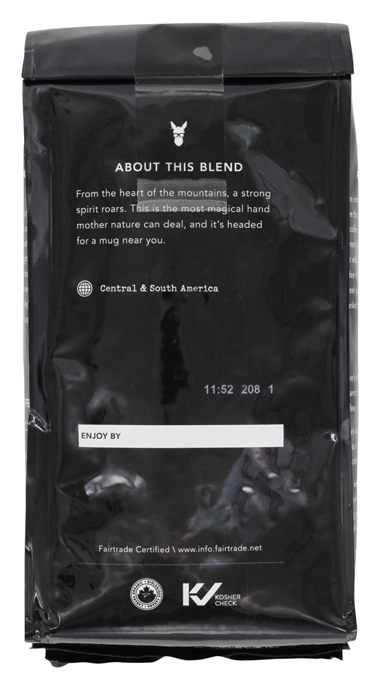 Comprar Orgânicos Fairtrade Feijão Integral Grizzly Garra Assado Escuro - 10 oz. Kicking Horse Coffee - Imagem 2