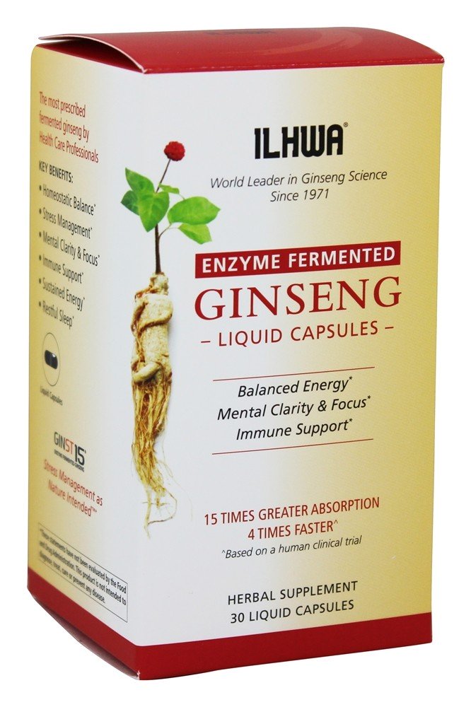 Comprar Ginseng Fermentado por Enzima - Cápsulas Líquidas 30 ILHWA