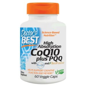 Comprar CoQ10 + PQQ com BioPerine Alta Absorção - Cápsulas vegetarianas 60 Doctor's Best