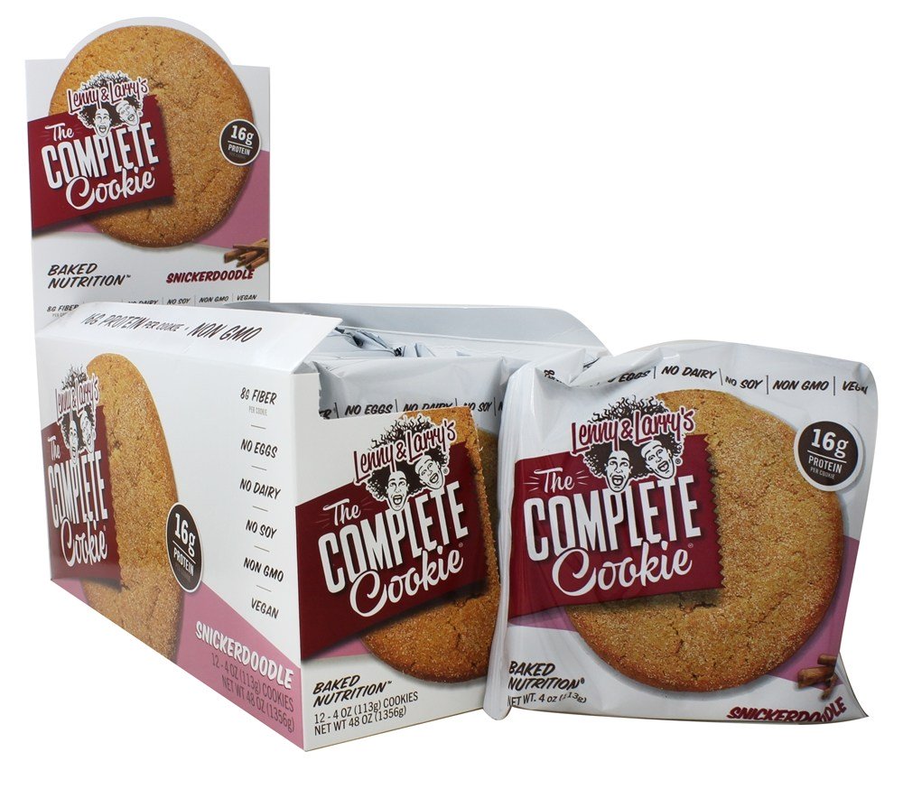 Comprar A caixa de biscoito completa Snickerdoodle - 12 Cookies Lenny & Larry's