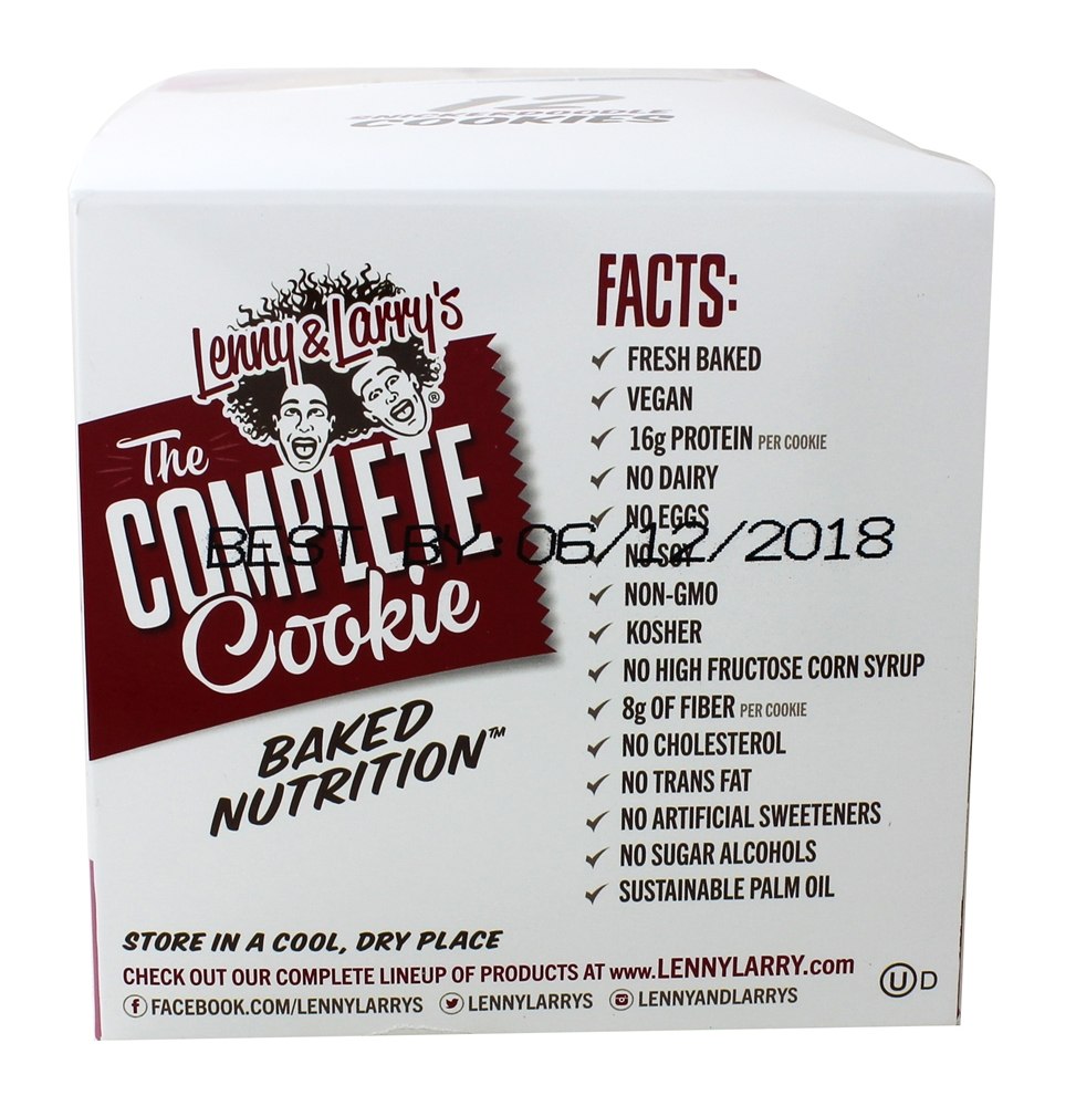 Comprar A caixa de biscoito completa Snickerdoodle - 12 Cookies Lenny & Larry's - Imagem 3