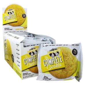 Comprar A caixa de biscoito completo Lemon Poppy - 12 Cookies Lenny & Larry's