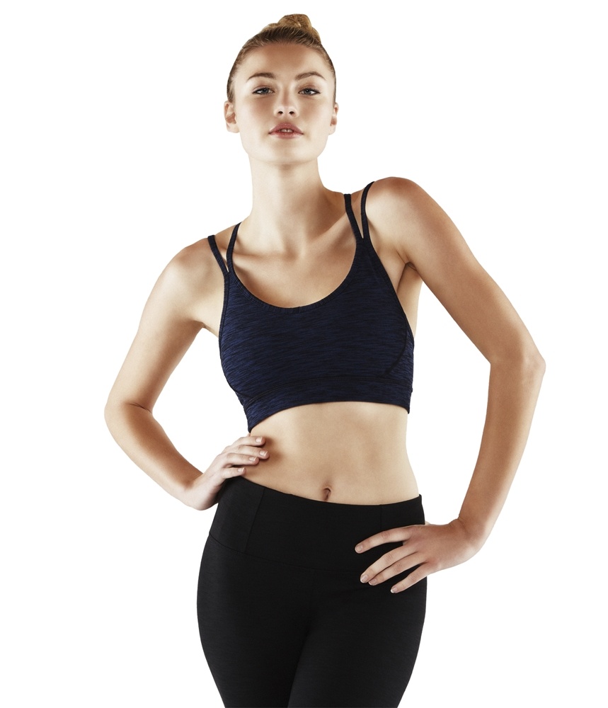 Comprar Damana Esportes Sutiã Azul Melange - Médio Manduka