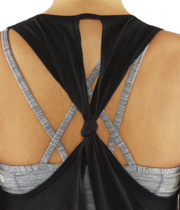 Comprar Adornam Fluxo Tanque Preto - Extra Pequeno Manduka - Imagem 5