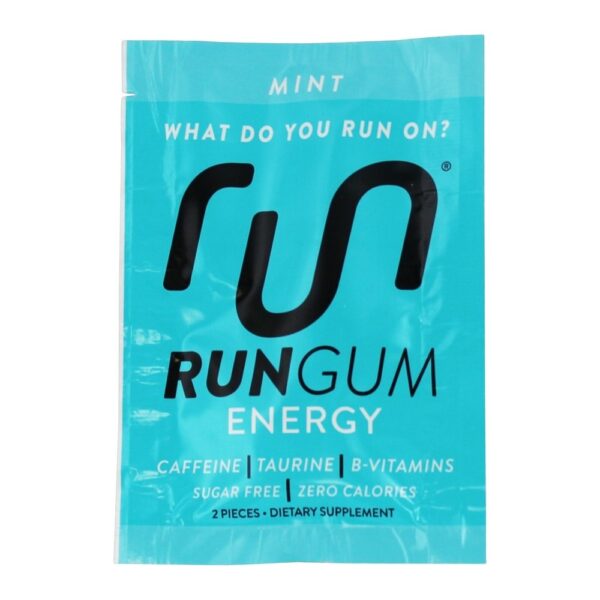 Comprar Desempenho Energy Sugar-Free Gum Mint - 12 Pacotes (s) Run Gum - Imagem 4