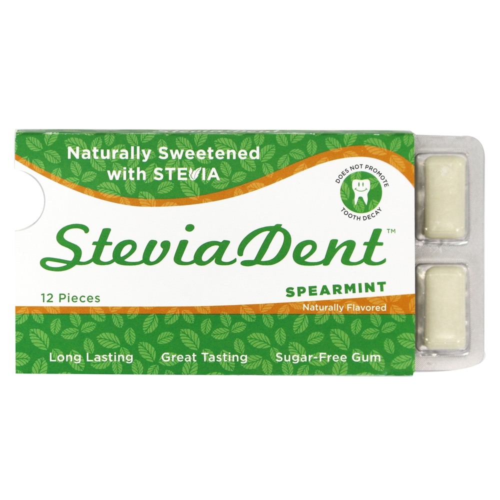 Comprar SteviaDent Goma de mascar Spearmint - 12 Peça (s) Stevita