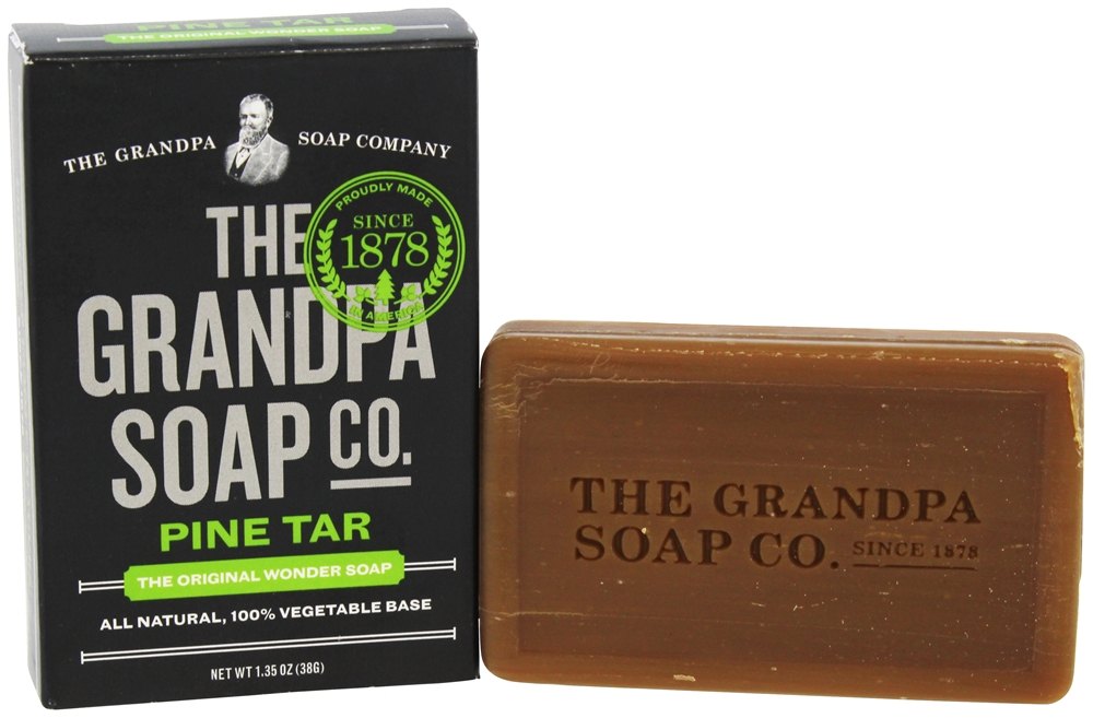 Comprar Face & Corpo Bar Sabão Pinho Alcatrão - 1.35 oz. The Grandpa Soap Co.