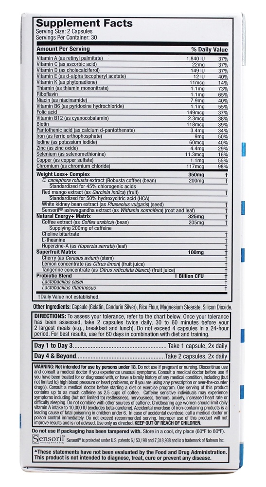 Comprar Platina Hydroxycut - Cápsulas 60 Muscletech Products - Imagem 2