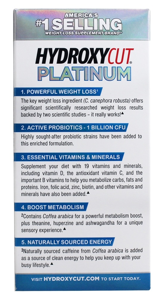 Comprar Platina Hydroxycut - Cápsulas 60 Muscletech Products - Imagem 3