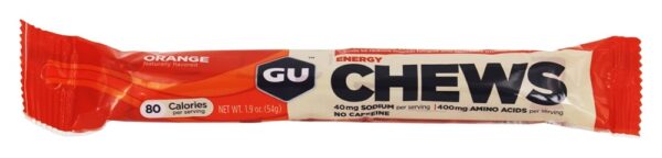 Comprar Energia Mastiga Caixa Laranja - 18 Pacotes (s) GU Energy - Imagem 5