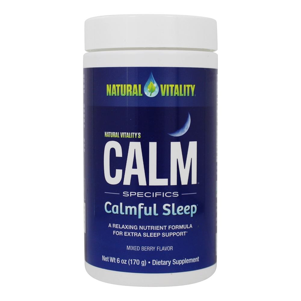 Comprar Calm Specifics Calmful Sleep Auxílio Para o Sono Sabor Frutas Mistas - 6 oz. Natural Vitality